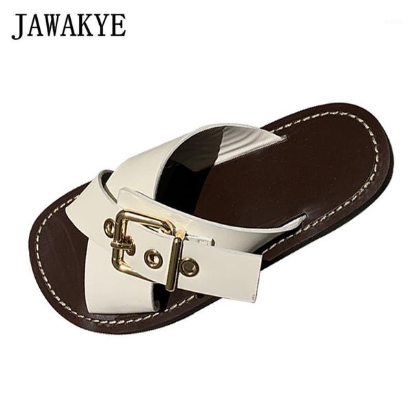 slippers fashion buckle cross band woman genuine leather thick sole summer slides 2021 metal decor casual beach flipflips woman1, Black
slippers fashion buckle cross band woman genuine leather thick sole summer slides 2021 metal decor casual beach flipflips woman1, Black