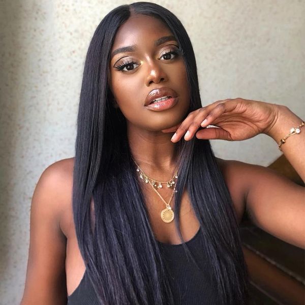 straight u part wig natural color human hair wigs indian hair 130 density glueless middle part wigs, Black;brown
straight u part wig natural color human hair wigs indian hair 130 density glueless middle part wigs, Black;brown