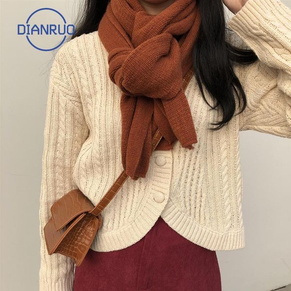 scarves dianruo 2021 simple women solid lady winter thicken warm soft shawls wraps pink black knitted long scarf r607, Blue;gray
scarves dianruo 2021 simple women solid lady winter thicken warm soft shawls wraps pink black knitted long scarf r607, Blue;gray