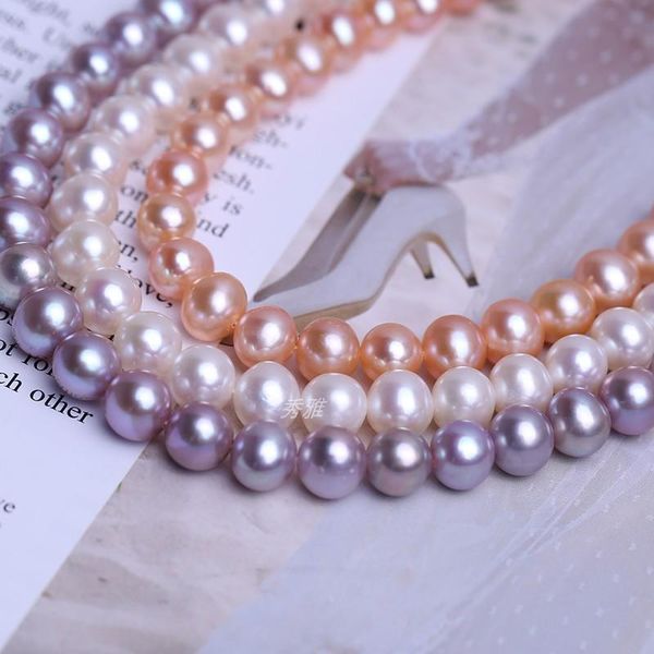 wholesale nice grade 8-9mm big size natural freshwater potato shape real loose pearl necklace strand string, 10pcs/lot, Silver
wholesale nice grade 8-9mm big size natural freshwater potato shape real loose pearl necklace strand string, 10pcs/lot, Silver