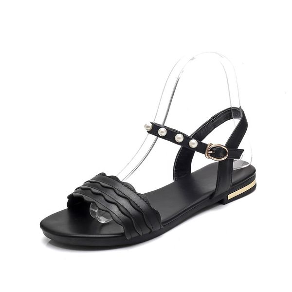 new 33-46 2021 size genuine superior quality simple ladies sandals women shoes t9mz, Black
new 33-46 2021 size genuine superior quality simple ladies sandals women shoes t9mz, Black