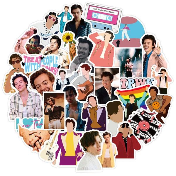 50 100pcs british singer harry edward styles stickers for car lappvc backpack water bottle pad bicycle waterproof decal bbykco
50 100pcs british singer harry edward styles stickers for car lappvc backpack water bottle pad bicycle waterproof decal bbykco