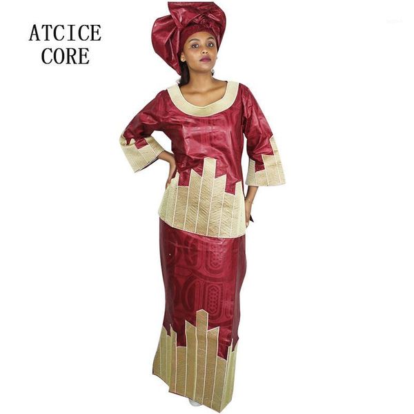 african dresses for women dashiki african bazin riche embroidery design with skirts w017#1, Red
african dresses for women dashiki african bazin riche embroidery design with skirts w017#1, Red