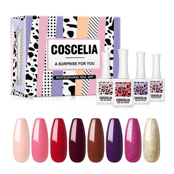 coscelia 15ml gel nail polish set semi permanent uv led gel varnish soak off nail lacquers art polish set
coscelia 15ml gel nail polish set semi permanent uv led gel varnish soak off nail lacquers art polish set