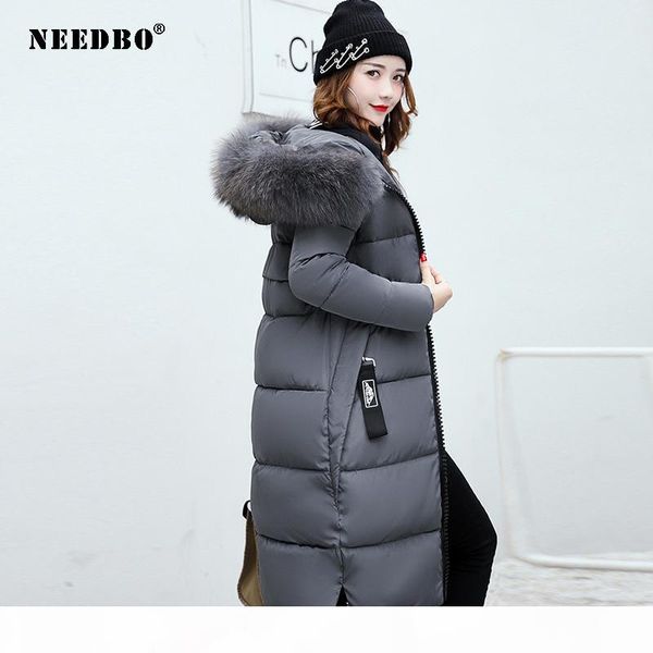 needbo winter jacket women fur collar long parka warm slim woman winter coats and puffer jacket padded outwear long coat women 200928, Black
needbo winter jacket women fur collar long parka warm slim woman winter coats and puffer jacket padded outwear long coat women 200928, Black