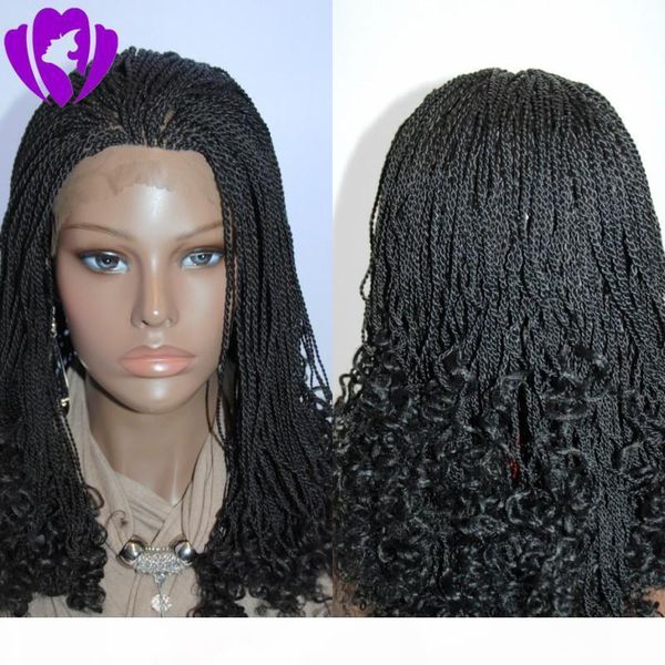 short bob style twist curly wig hand tied heat resistant fiber hair wigs synthetic braided lace front wig for black women
short bob style twist curly wig hand tied heat resistant fiber hair wigs synthetic braided lace front wig for black women