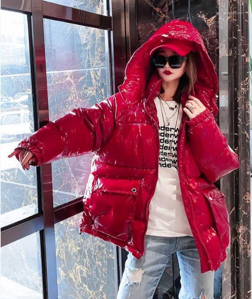 women's down & parkas women coats and jackets winter 2021 korean women's bright loose long-sleeved hooded thick all-match cotton s, Black
women's down & parkas women coats and jackets winter 2021 korean women's bright loose long-sleeved hooded thick all-match cotton s, Black