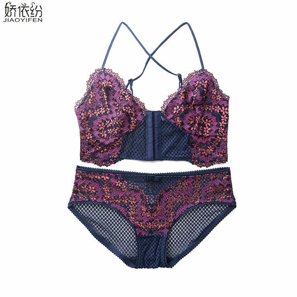 2019 new underwear ultra thin brief sets six-row lace flowers girl lingerie panty set french bra y200708, Red;black
2019 new underwear ultra thin brief sets six-row lace flowers girl lingerie panty set french bra y200708, Red;black