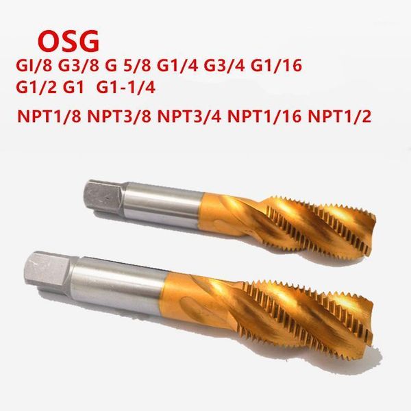 yamawa osg spiral pipe thread tap g1/4 g1/16 g1/8 g1/2 g5/8 g3/4 g3/8 g1-1/4 g1-1/21
yamawa osg spiral pipe thread tap g1/4 g1/16 g1/8 g1/2 g5/8 g3/4 g3/8 g1-1/4 g1-1/21