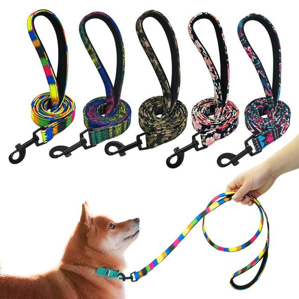 5 colors pet dog leash lead puppy dog walking running training rope leashes rainbow leads for small medium large dogs st wmtnmu
5 colors pet dog leash lead puppy dog walking running training rope leashes rainbow leads for small medium large dogs st wmtnmu