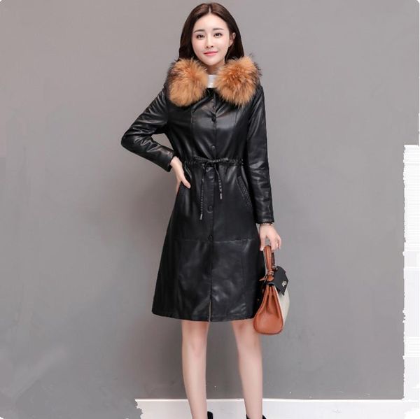 women's leather & faux fur coat jacket 2021 winter fashion plus cotton warm outerwear windbreaker female m-5xl black red purple
women's leather & faux fur coat jacket 2021 winter fashion plus cotton warm outerwear windbreaker female m-5xl black red purple