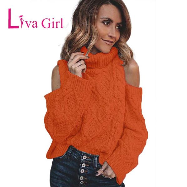 liva girl cold shoulder long sleeve sweater women autumn winter warm solid casual pullover sweaters female knitted xl, White;black
liva girl cold shoulder long sleeve sweater women autumn winter warm solid casual pullover sweaters female knitted xl, White;black