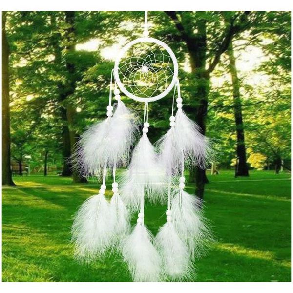 wholesale- 1pcs dreamcatcher india style handmade dream catcher net with feathers wind chimes hanging carft gift for home car
wholesale- 1pcs dreamcatcher india style handmade dream catcher net with feathers wind chimes hanging carft gift for home car