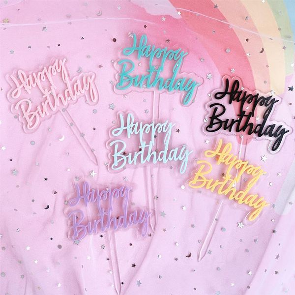 other festive & party supplies 6 colors cake decoration candy color double layer transparent happy birthay ers for baby shower birthday
other festive & party supplies 6 colors cake decoration candy color double layer transparent happy birthay ers for baby shower birthday