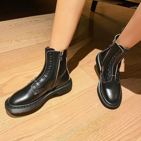 boots eshtonshero ankle women shoes 2021 winter med heel leather female short booties zipper size 3-81, Black
boots eshtonshero ankle women shoes 2021 winter med heel leather female short booties zipper size 3-81, Black