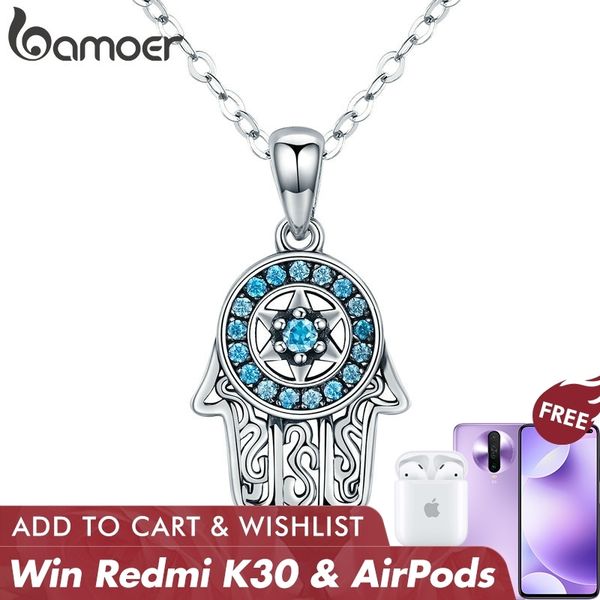 bamoer genuine 925 sterling trendy fatima's guarding hand pendant necklaces women fine silver jewelry gift scn264 q1114
bamoer genuine 925 sterling trendy fatima's guarding hand pendant necklaces women fine silver jewelry gift scn264 q1114