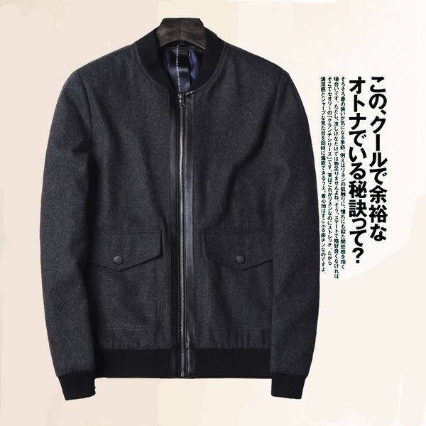 2021 the new mode casual intelligent autumn jacket outward size m-3xl male spring wool fine tuning coats kwmd, Black;brown
2021 the new mode casual intelligent autumn jacket outward size m-3xl male spring wool fine tuning coats kwmd, Black;brown