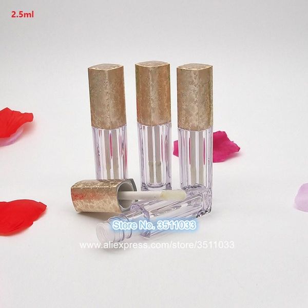 storage bottles & jars 2.5ml square cosmetic plastic clear lip gloss tube gold cap refillable bottle empty liquid lipstick container
storage bottles & jars 2.5ml square cosmetic plastic clear lip gloss tube gold cap refillable bottle empty liquid lipstick container