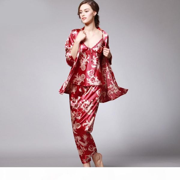 qweek sleep lounge 3 pieces v-neck women pajamas set elegant print long sleeve pyjamas women sleepwear women nightwearmx190822, White
qweek sleep lounge 3 pieces v-neck women pajamas set elegant print long sleeve pyjamas women sleepwear women nightwearmx190822, White
