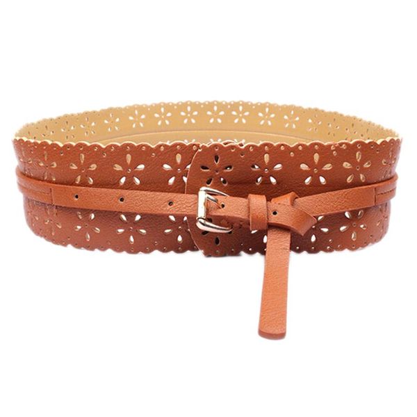 pu leather brown girdle women's dress belts retro hollow belt for women luxury metal pin buckle wide waist decorative, Black;brown
pu leather brown girdle women's dress belts retro hollow belt for women luxury metal pin buckle wide waist decorative, Black;brown