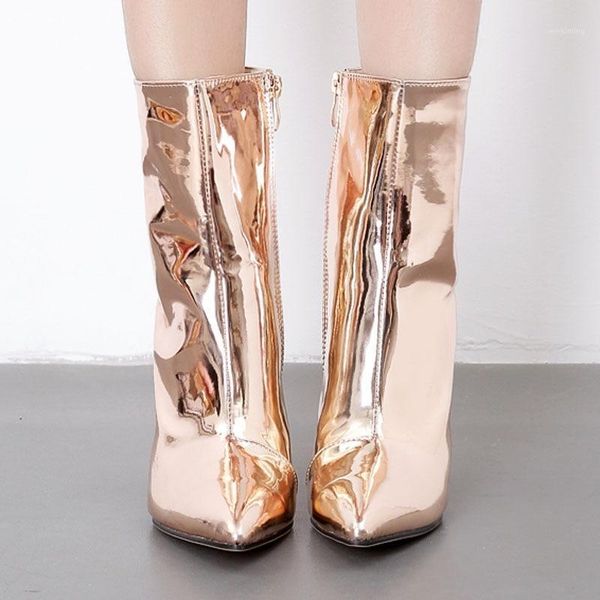 boots women patent leather winter pointed toe chunky high heel zipper fashion motorcycle gold size 41 421, Black
boots women patent leather winter pointed toe chunky high heel zipper fashion motorcycle gold size 41 421, Black