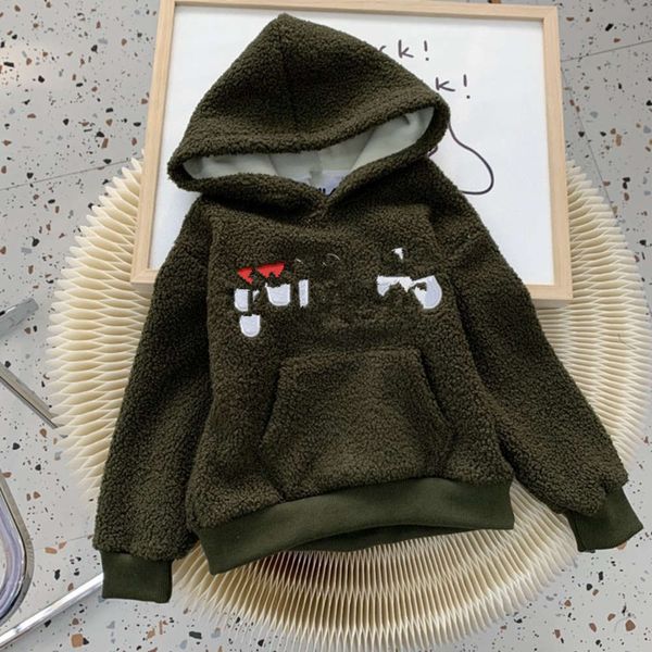 2020 new autumn and winter children's teddy letter plush sweater pullover ucaq, Black
2020 new autumn and winter children's teddy letter plush sweater pullover ucaq, Black