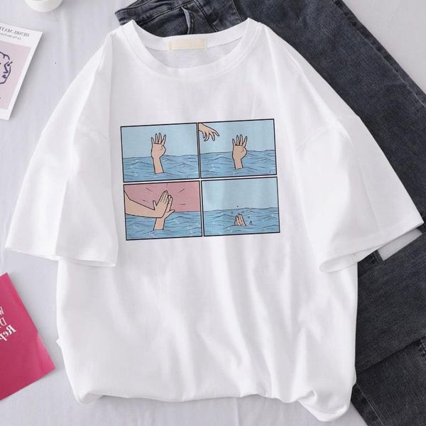 summer new fashion fun cartoon casual harajuku ulzzang casual female large size loose short-sleeved tees cute t-shirt, White
summer new fashion fun cartoon casual harajuku ulzzang casual female large size loose short-sleeved tees cute t-shirt, White