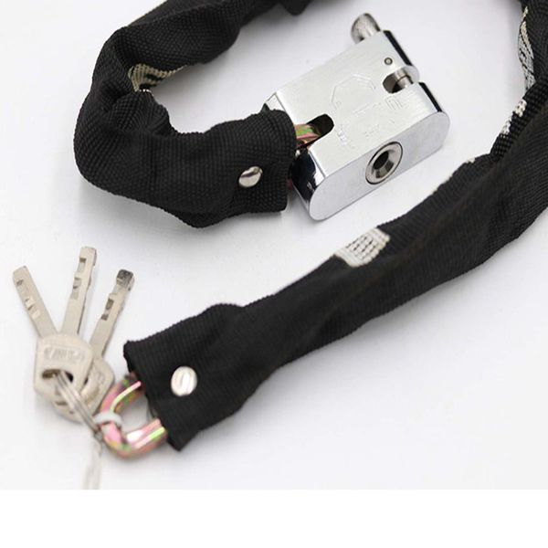 bicycle lock mountain bike road safety anti-theft chain lock with 3 keys outdoor cycling bicycle accessories
bicycle lock mountain bike road safety anti-theft chain lock with 3 keys outdoor cycling bicycle accessories