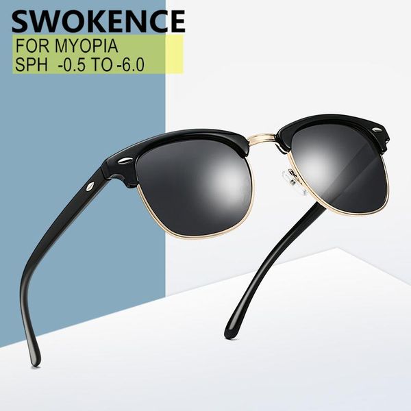 swokence polarized myopia sunglasses prescription -0.5 -0.75 to -6.0 women men fashion mirror lenses nearsighted glasses s501, White;black
swokence polarized myopia sunglasses prescription -0.5 -0.75 to -6.0 women men fashion mirror lenses nearsighted glasses s501, White;black