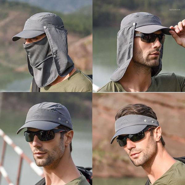 sunhat men bucket visor hat with neck flap outdoor uv protection large wide brim hiking fishing mesh breathable cap1, Blue;gray
sunhat men bucket visor hat with neck flap outdoor uv protection large wide brim hiking fishing mesh breathable cap1, Blue;gray
