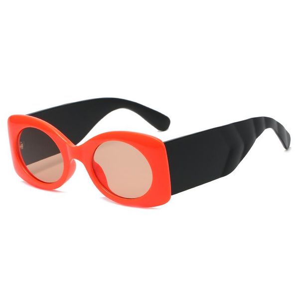 new style red frame wide temple ellipse sunglasses for women fashion multicolor big legs round female personality sun glasses, White;black
new style red frame wide temple ellipse sunglasses for women fashion multicolor big legs round female personality sun glasses, White;black