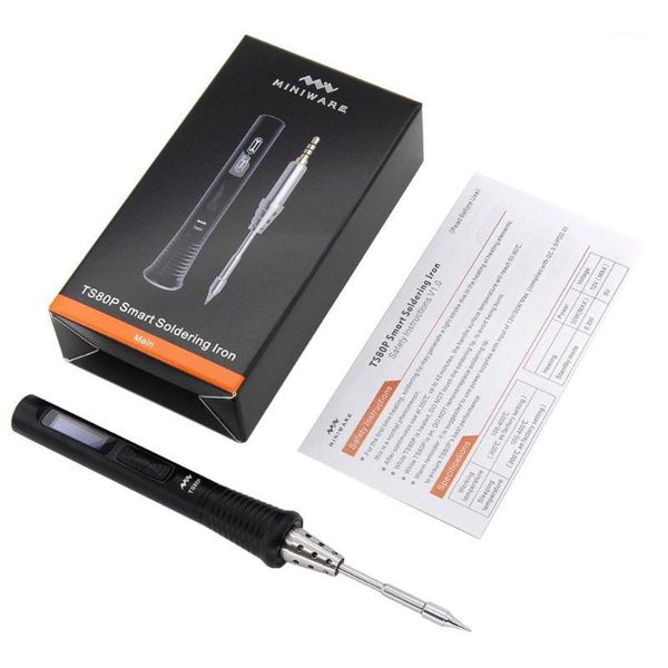 new ts80p mini smart portable digital soldering iron tool adjustable temperature oled display with b02 iron tips for ts801
new ts80p mini smart portable digital soldering iron tool adjustable temperature oled display with b02 iron tips for ts801