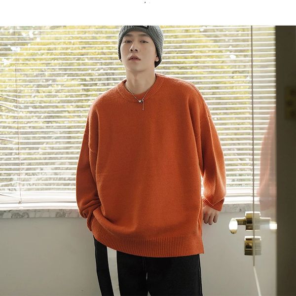 mens solid harajuku warm knitted sweaters pullover 2021 men vintage black winter sweater couple japanese wool sweater, White;black
mens solid harajuku warm knitted sweaters pullover 2021 men vintage black winter sweater couple japanese wool sweater, White;black