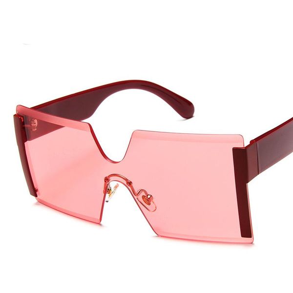sunglasses 2021 fashion one piece oversized square rimless women flat big sun glasses female mn931, White;black
sunglasses 2021 fashion one piece oversized square rimless women flat big sun glasses female mn931, White;black