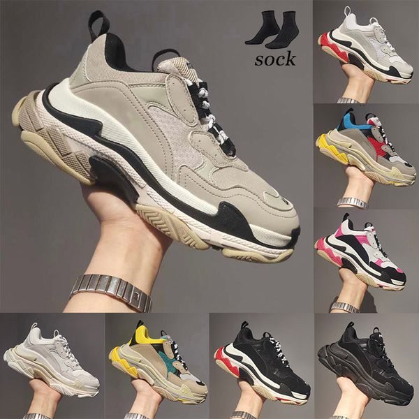 2022 fashion men women shoe designer triple s trainers platform classic casual shoes paris triple-s 17fw clear sole old dad vintage sneakers, Black
2022 fashion men women shoe designer triple s trainers platform classic casual shoes paris triple-s 17fw clear sole old dad vintage sneakers, Black