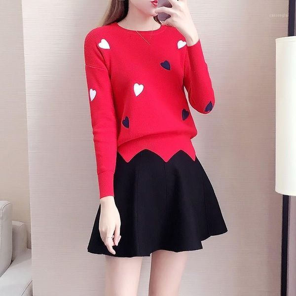 knitted pullover women sweaters autumn winter o-neck embroidery slim knitwear jumpers pull femme1, White;black
knitted pullover women sweaters autumn winter o-neck embroidery slim knitwear jumpers pull femme1, White;black