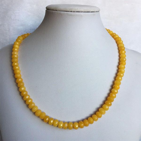 5*8mm faceted natural stone necklace vintage classic jewelry noble yellow white green blue sapphires beaded chain choker gift, Silver
5*8mm faceted natural stone necklace vintage classic jewelry noble yellow white green blue sapphires beaded chain choker gift, Silver