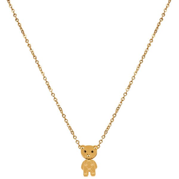 new titanium steel bear female jewelry golden necklace pendant chain fashion accessories jewel women gifts q1209, Bronze;silver
new titanium steel bear female jewelry golden necklace pendant chain fashion accessories jewel women gifts q1209, Bronze;silver