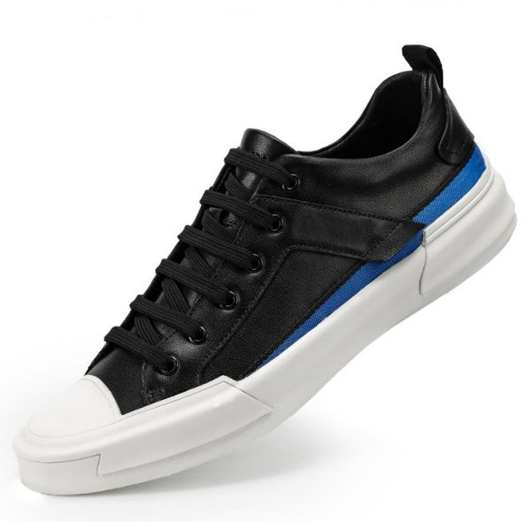 fashion men shoes lace up genuine leather breathable outdoor comfortable oxfords white casual shoes men sneakers shoes, Black
fashion men shoes lace up genuine leather breathable outdoor comfortable oxfords white casual shoes men sneakers shoes, Black