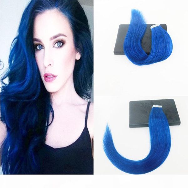 blue# tape in hair extensions human hair 14-24inch 100g pack 40pcs seamless skin weft remy straight hair, Black
blue# tape in hair extensions human hair 14-24inch 100g pack 40pcs seamless skin weft remy straight hair, Black