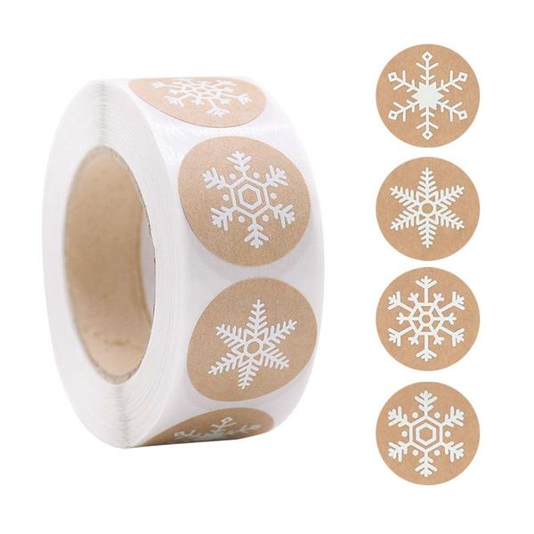 500pcs/roll round snowflake kraft paper stickers christmas seal sticker diy gift cookie candy packaging stationery sticker label
500pcs/roll round snowflake kraft paper stickers christmas seal sticker diy gift cookie candy packaging stationery sticker label