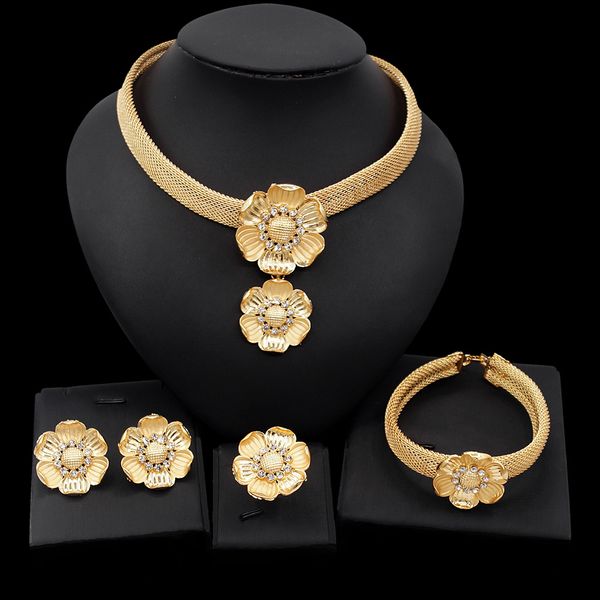 yulaili wholesale african wedding bride jewelry sets women fashion necklace bangle earrings ring boutique jewelery set, Black
yulaili wholesale african wedding bride jewelry sets women fashion necklace bangle earrings ring boutique jewelery set, Black