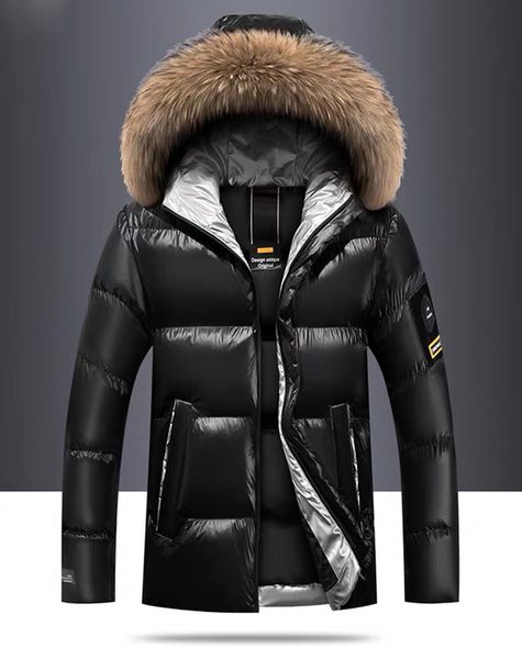 2020 winter men's outerwear warm thick jacket windproof fur hooded parkas for men outerwear m-4xl for men, Black
2020 winter men's outerwear warm thick jacket windproof fur hooded parkas for men outerwear m-4xl for men, Black