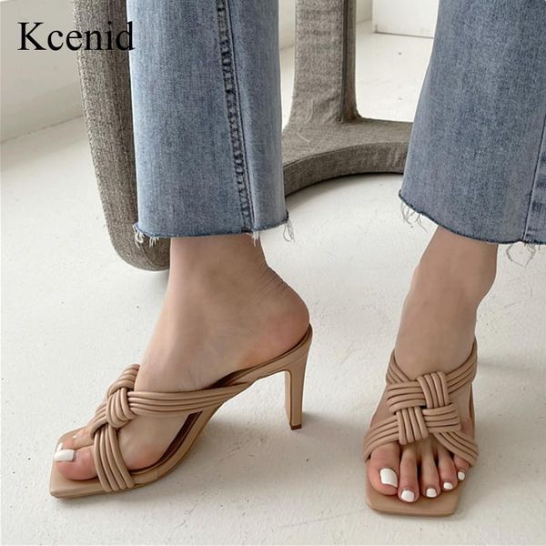slippers kcenid vintage square toe women fashion weave slip on ladies slides high heels mules sandals summer pumps shoes, Black
slippers kcenid vintage square toe women fashion weave slip on ladies slides high heels mules sandals summer pumps shoes, Black