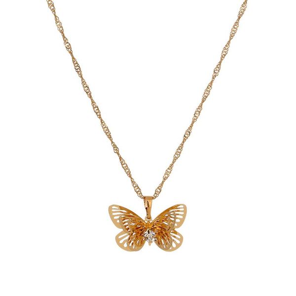 canner new european and american fashion hollow multi-layer three-dimensional butterfly pendant wild clavicle chain jewelry, Silver
canner new european and american fashion hollow multi-layer three-dimensional butterfly pendant wild clavicle chain jewelry, Silver