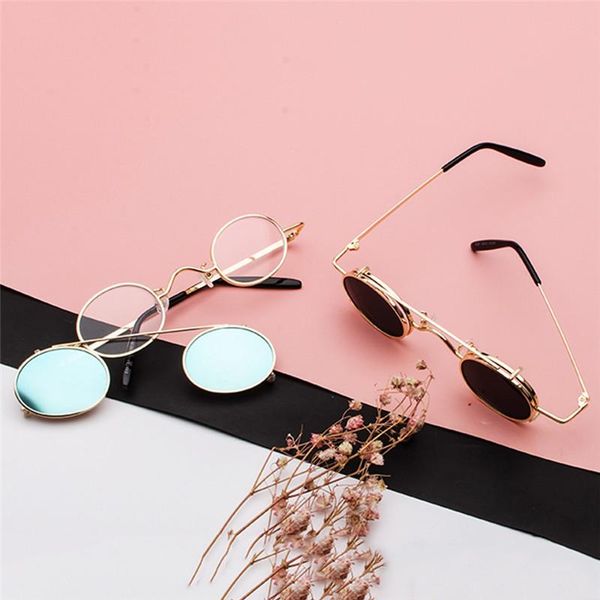 imixlot 2020 new sunglasses men women round detachable retro metal sun glasses vintage steam punk sunglass, White;black
imixlot 2020 new sunglasses men women round detachable retro metal sun glasses vintage steam punk sunglass, White;black