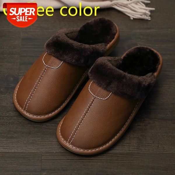 fongimic men slippers new winter pu leather slippers warm indoor slipper waterproof home house shoes men warm leather #ts2t, Black
fongimic men slippers new winter pu leather slippers warm indoor slipper waterproof home house shoes men warm leather #ts2t, Black