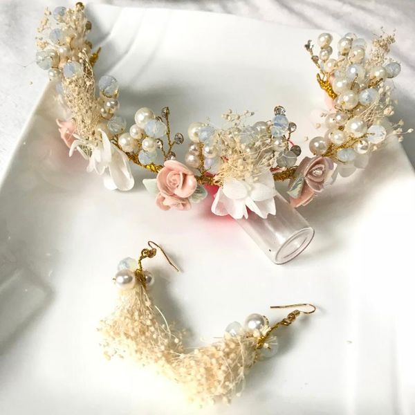 hair clips & barrettes dried flowers ceramic headbands floral wedding tiara bridal headband pearls hairband rhinestones headpiece vines, Golden;silver
hair clips & barrettes dried flowers ceramic headbands floral wedding tiara bridal headband pearls hairband rhinestones headpiece vines, Golden;silver