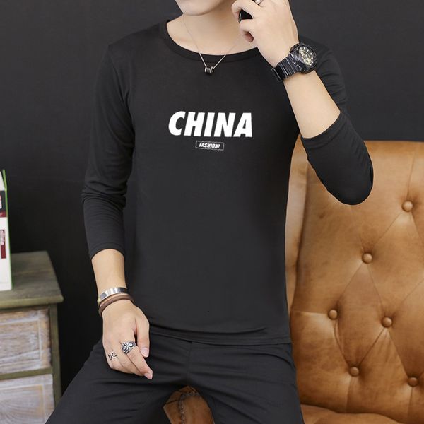 yu wenlechao brand new long sleeve t-shirt for men in spring and autumn, White;black
yu wenlechao brand new long sleeve t-shirt for men in spring and autumn, White;black