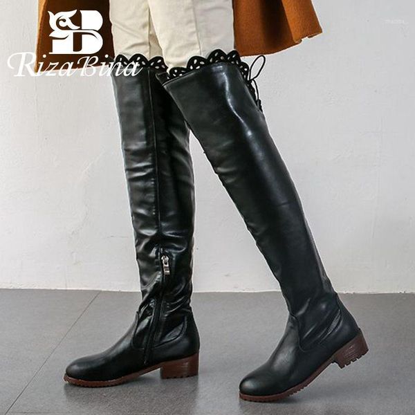 boots rizabina size 34-48 arrival cross strap over the knee round toe flats outdoor office shoes woman winter warm boots1, Black
boots rizabina size 34-48 arrival cross strap over the knee round toe flats outdoor office shoes woman winter warm boots1, Black
